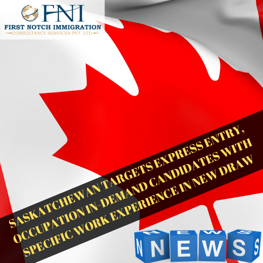 Saskatchewan Targets Express Entry, Occupation InDemand Candidates